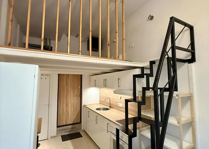 Cozy 2 Level Mini Loft In * Вильнюс